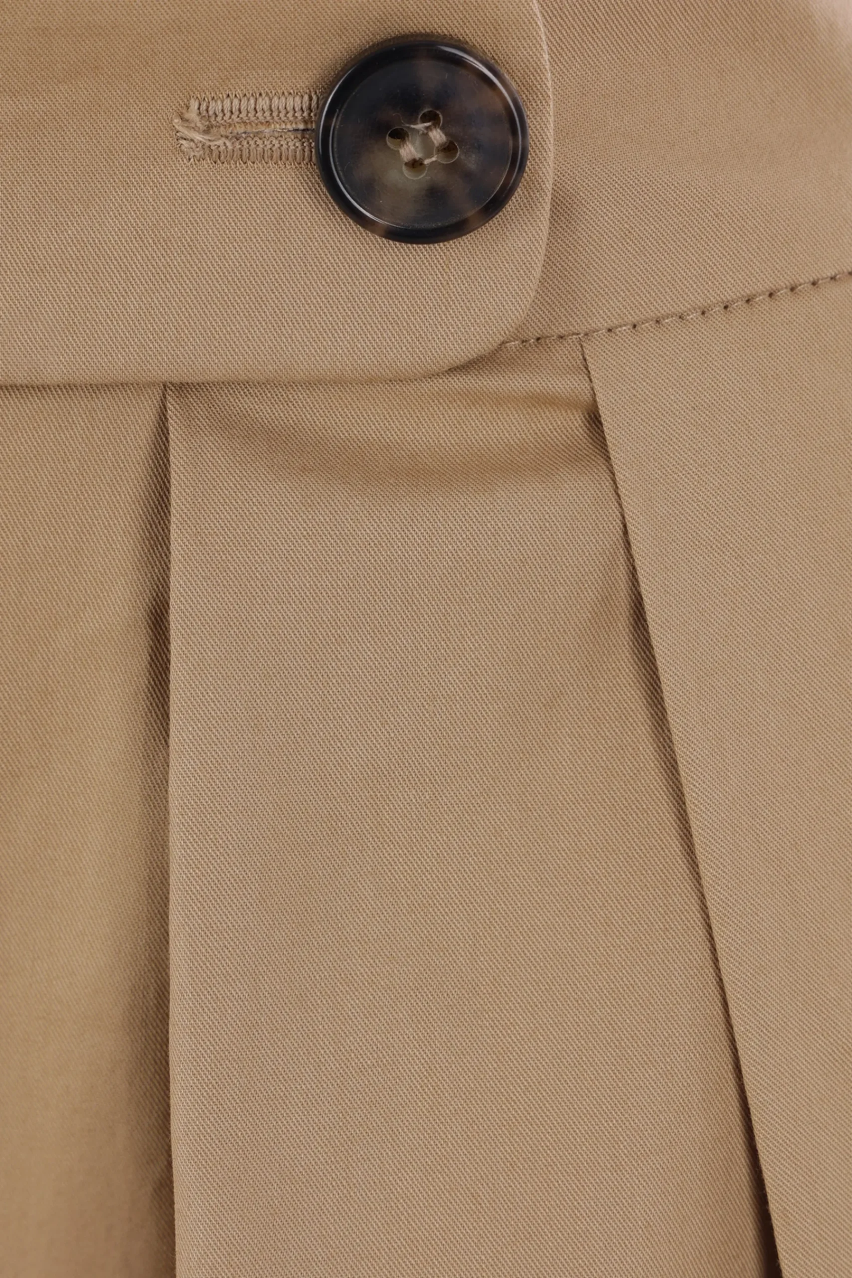 Women DRIES VAN NOTEN Pamplona wide-leg trousers in cotton poplin