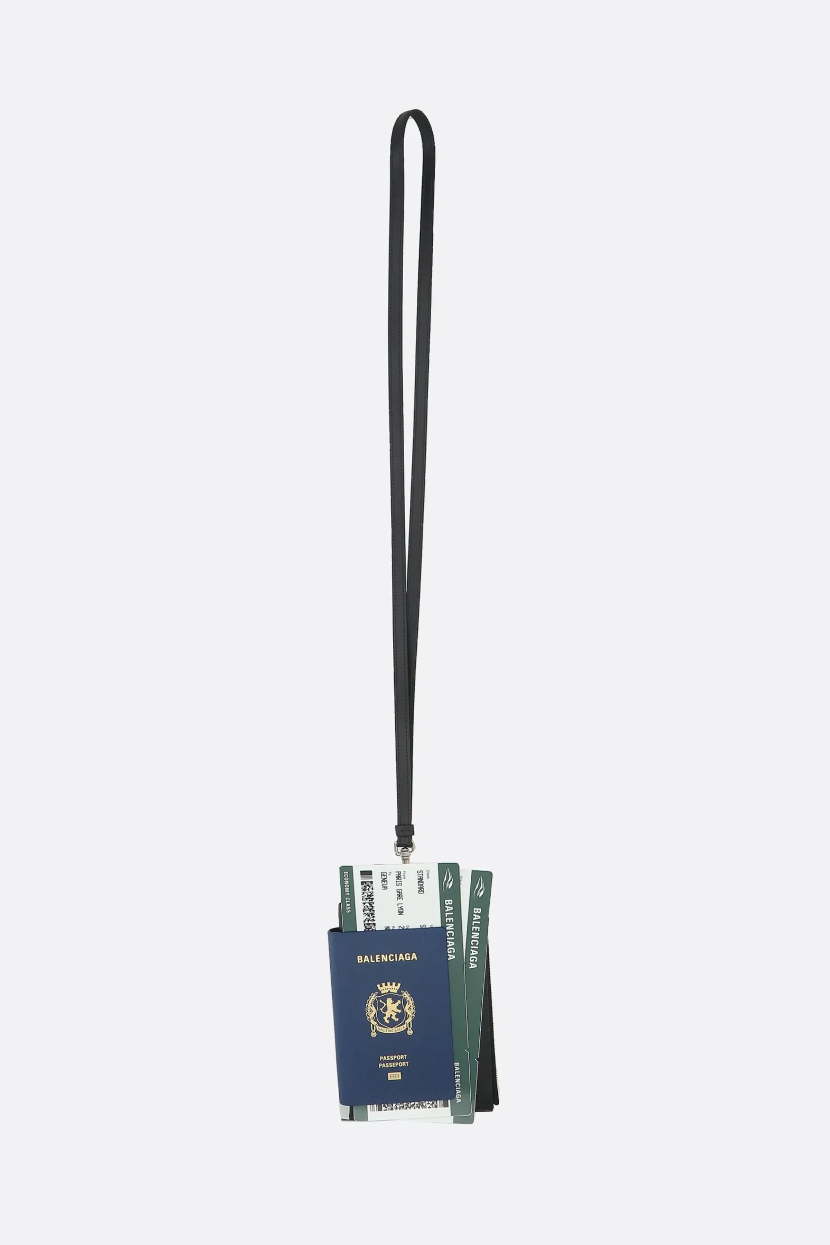 BALENCIAGA Passport smartphone holder in leather