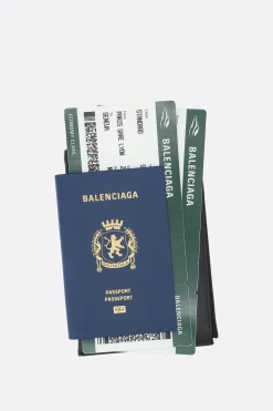 BALENCIAGA Passport smartphone holder in leather