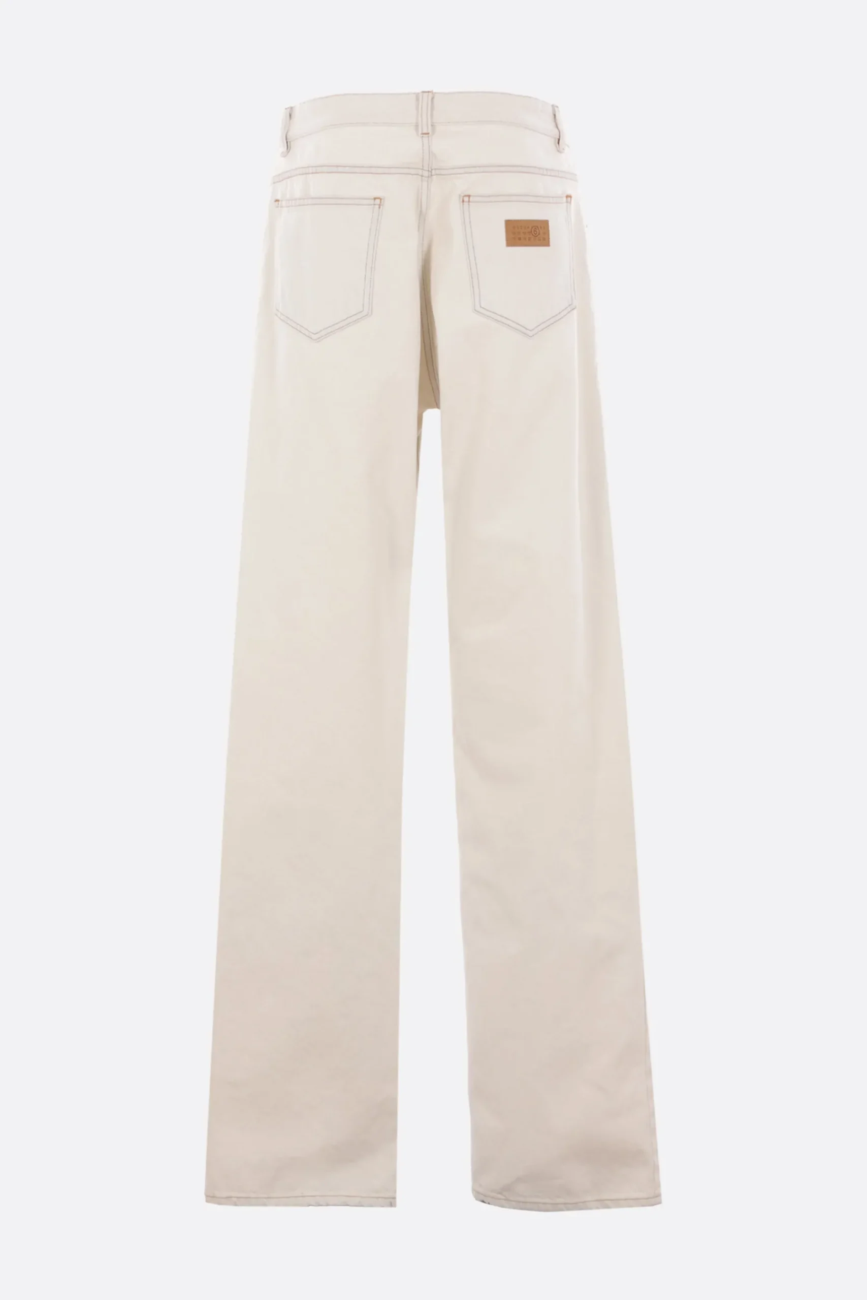 MM6 patchwork jeans in denim