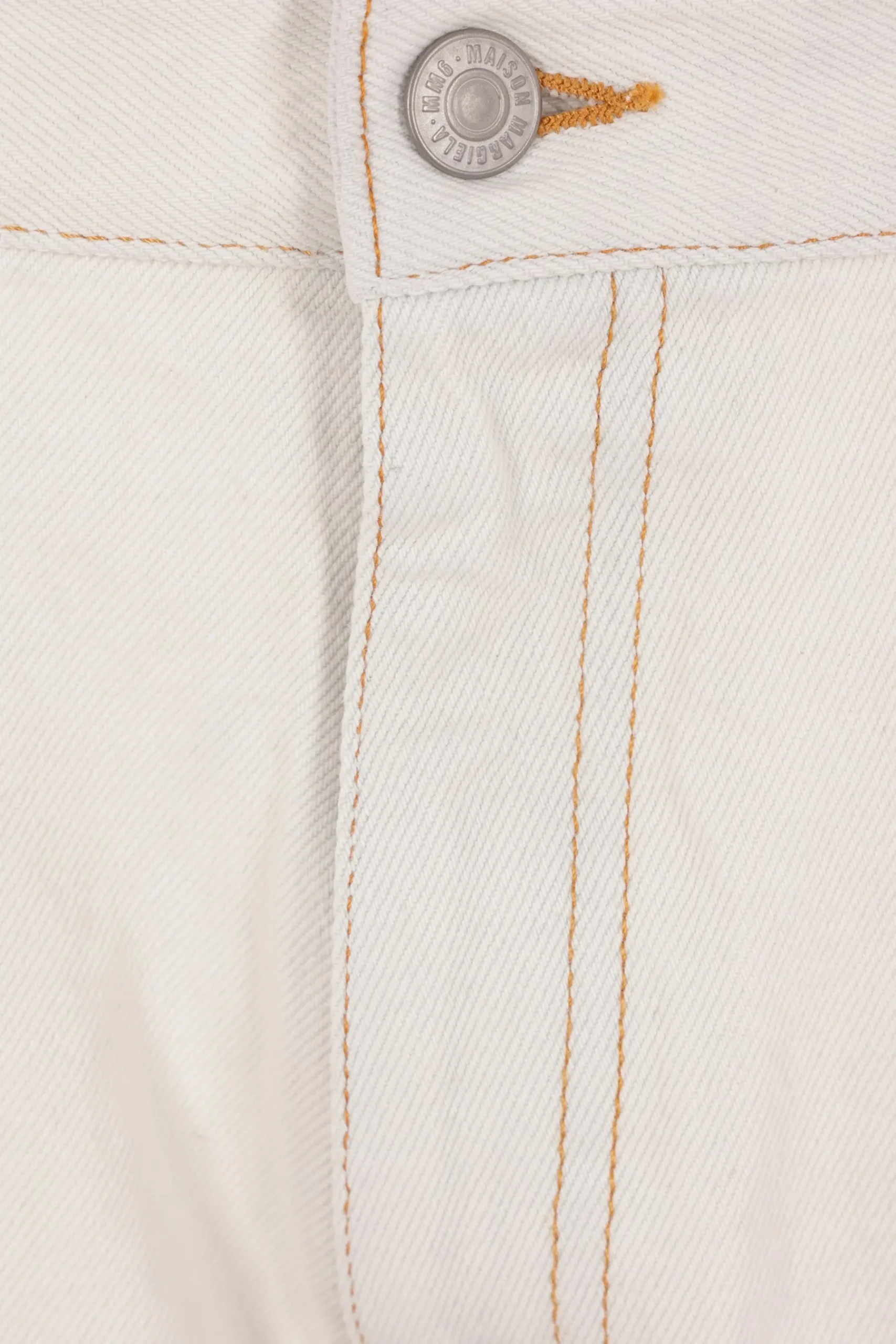 MM6 patchwork jeans in denim