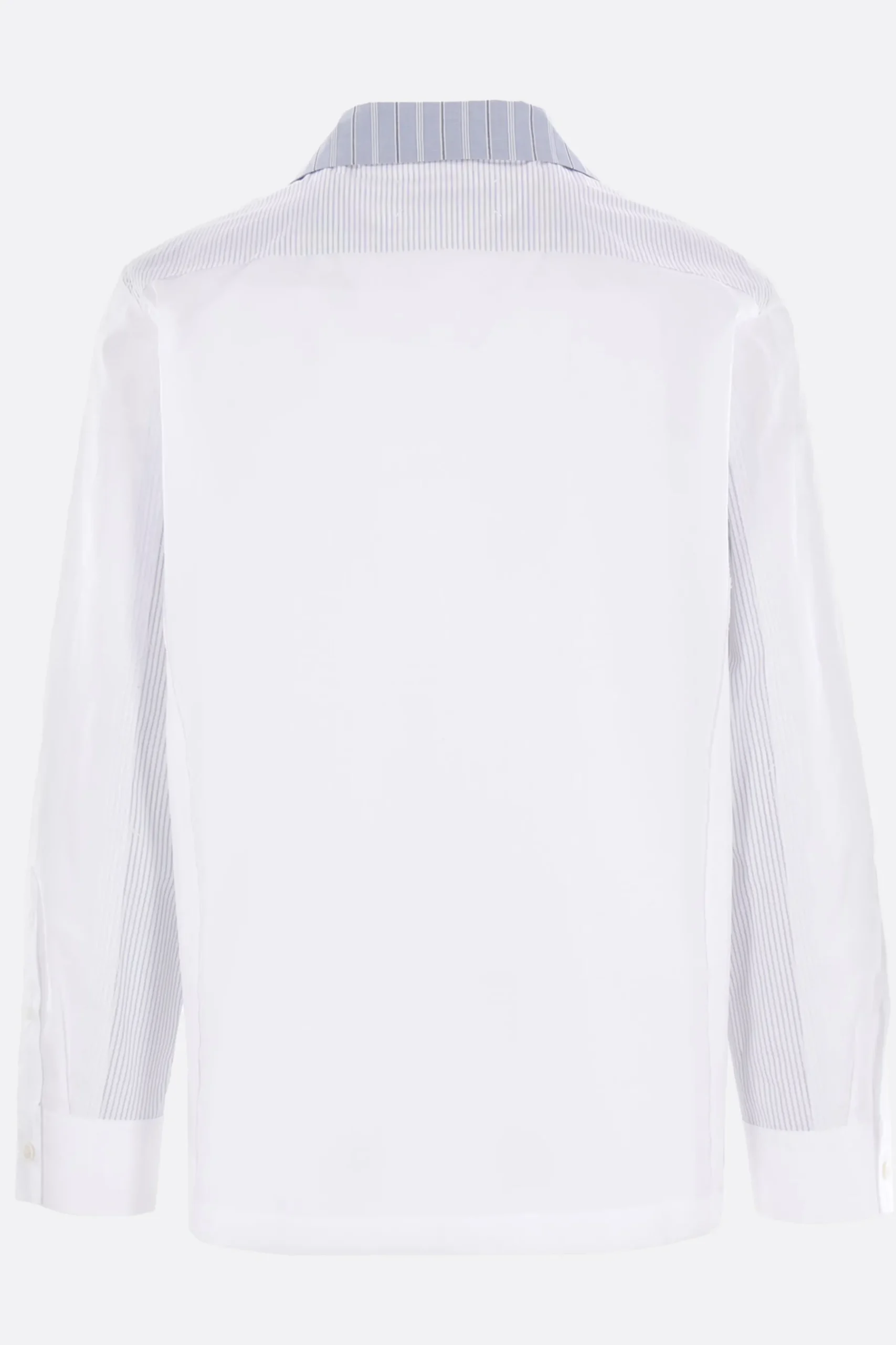 MAISON MARGIELA patchwork shirt in striped cotton