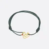 Women ALIITA Patito cord bracelet with enameled pendant