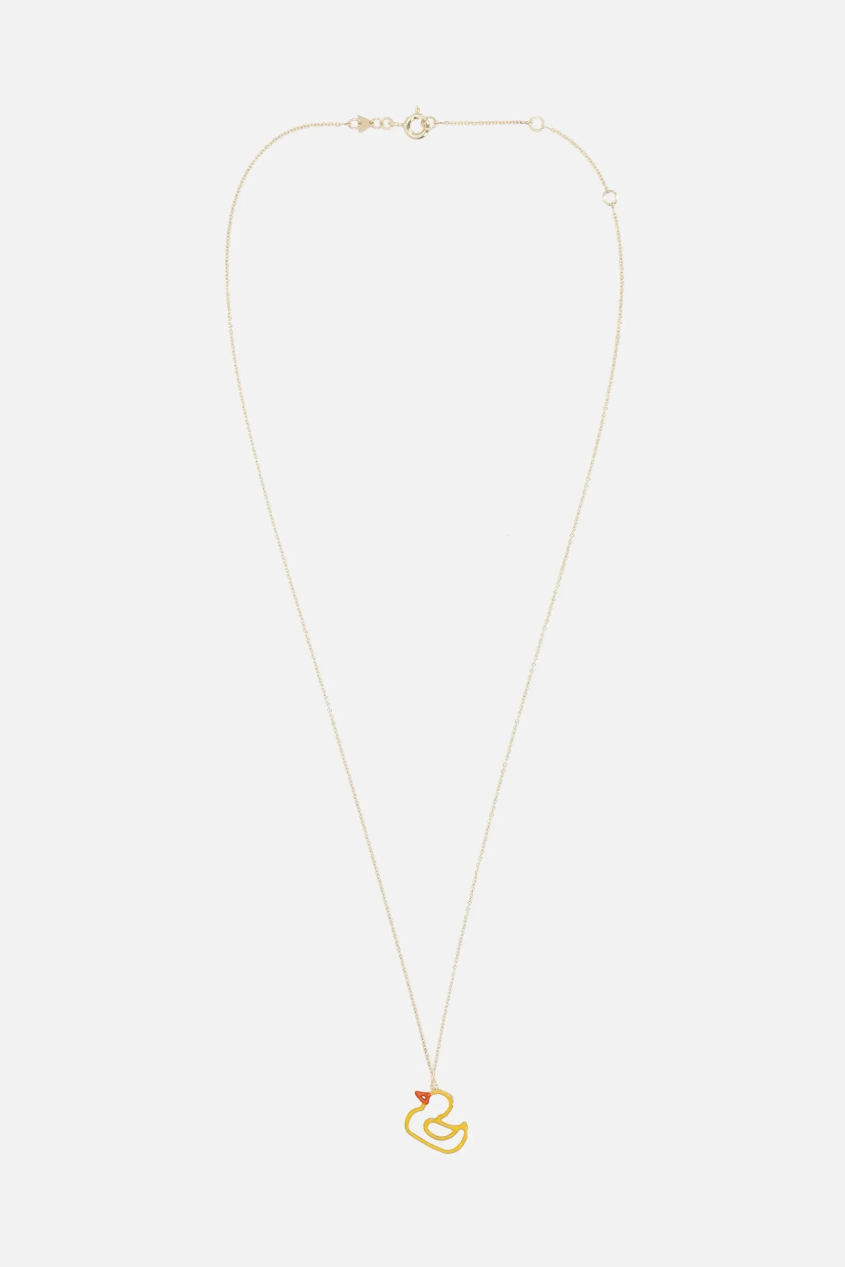 Women ALIITA Patito necklace in enameled gold