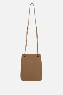 Women LOEWE Pebble crossbody bag in smooth leather