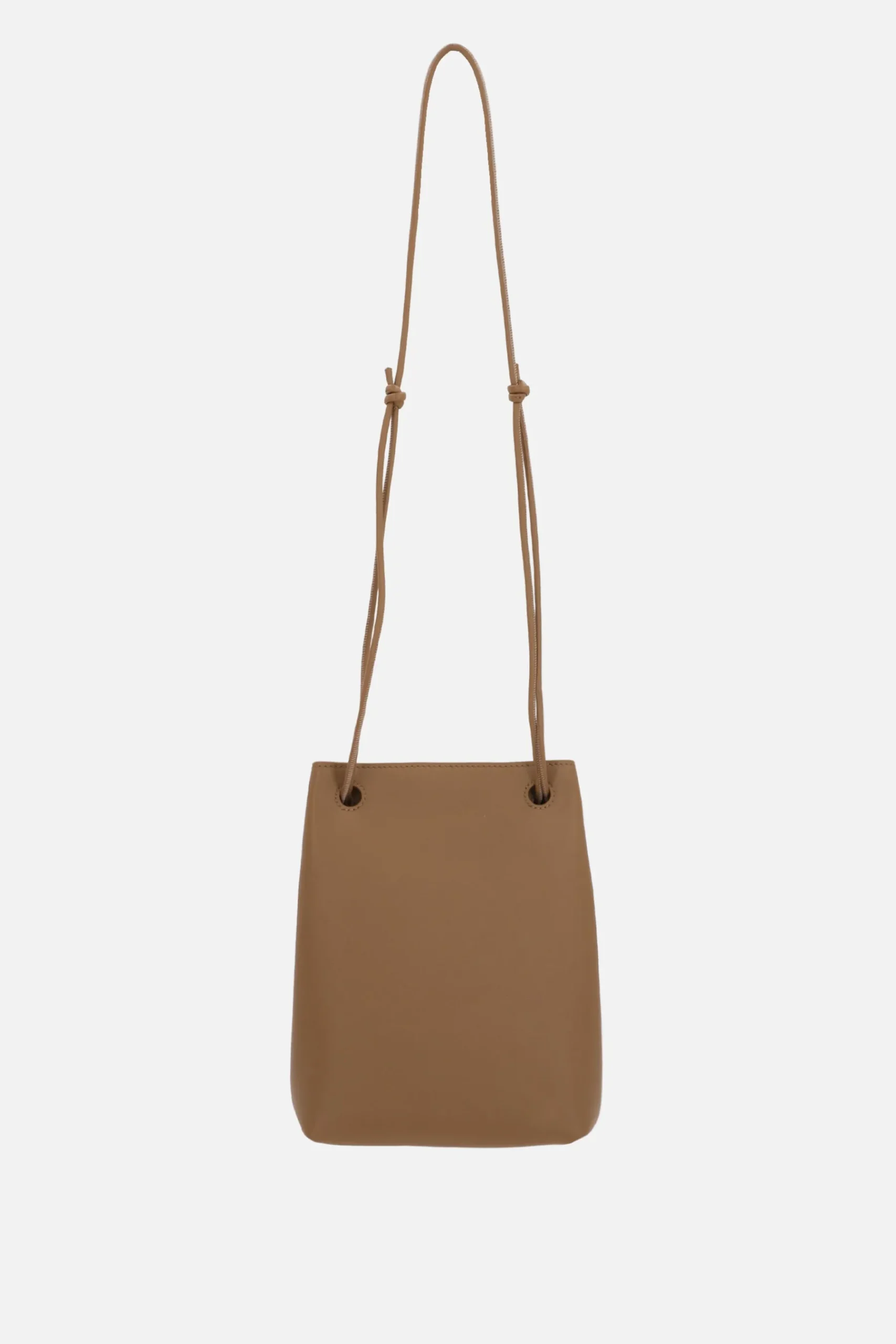 Women LOEWE Pebble crossbody bag in smooth leather