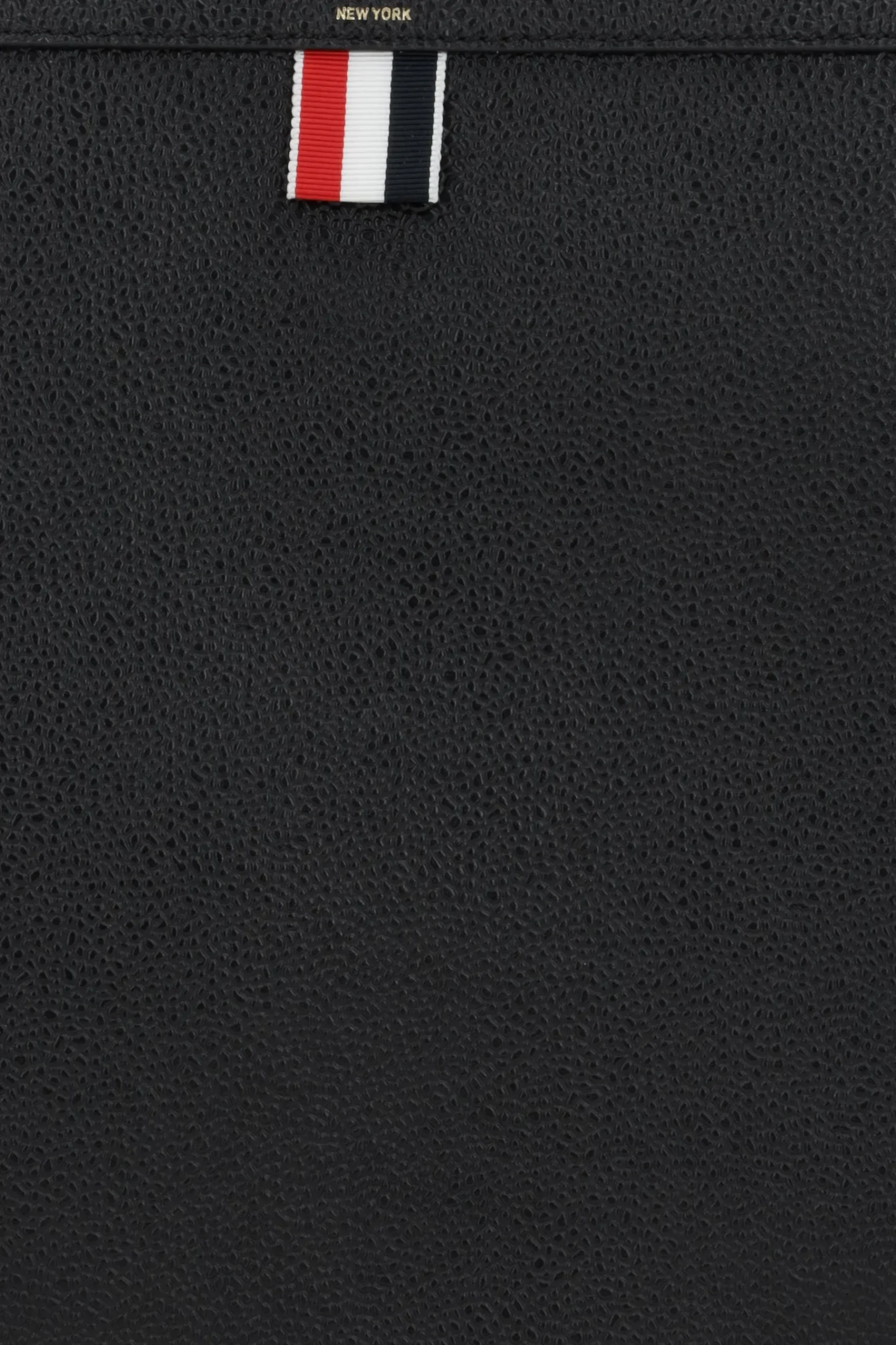 THOM BROWNE Pebble Grain leather medium document holder