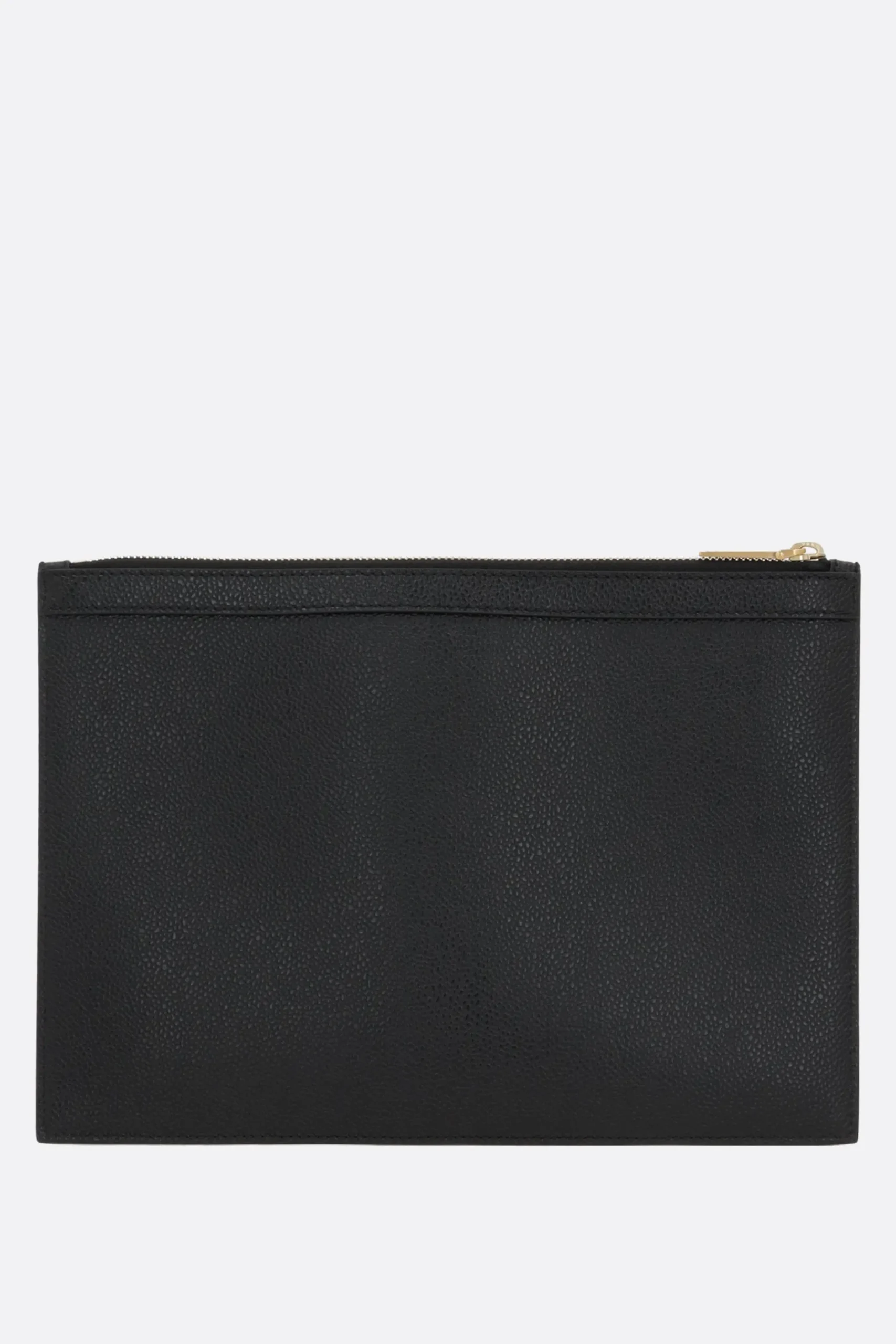 THOM BROWNE Pebble Grain leather small document holder