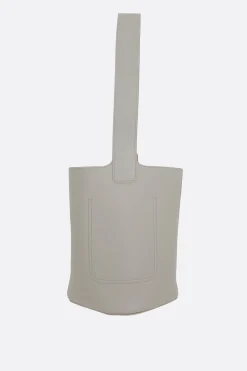 Women LOEWE Pebble medium bucket bag in smooth leather