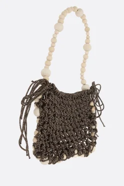 Women NICCOLÒ PASQUALETTI Perla mini nylon cord shoulder bag