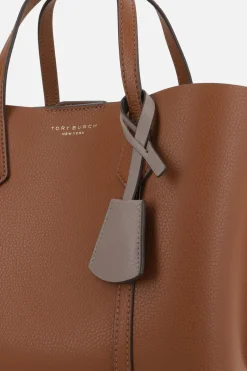 Women TORY BURCH Perry small tote bag in grainy leather