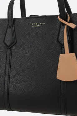 Women TORY BURCH Perry small tote bag in grainy leather