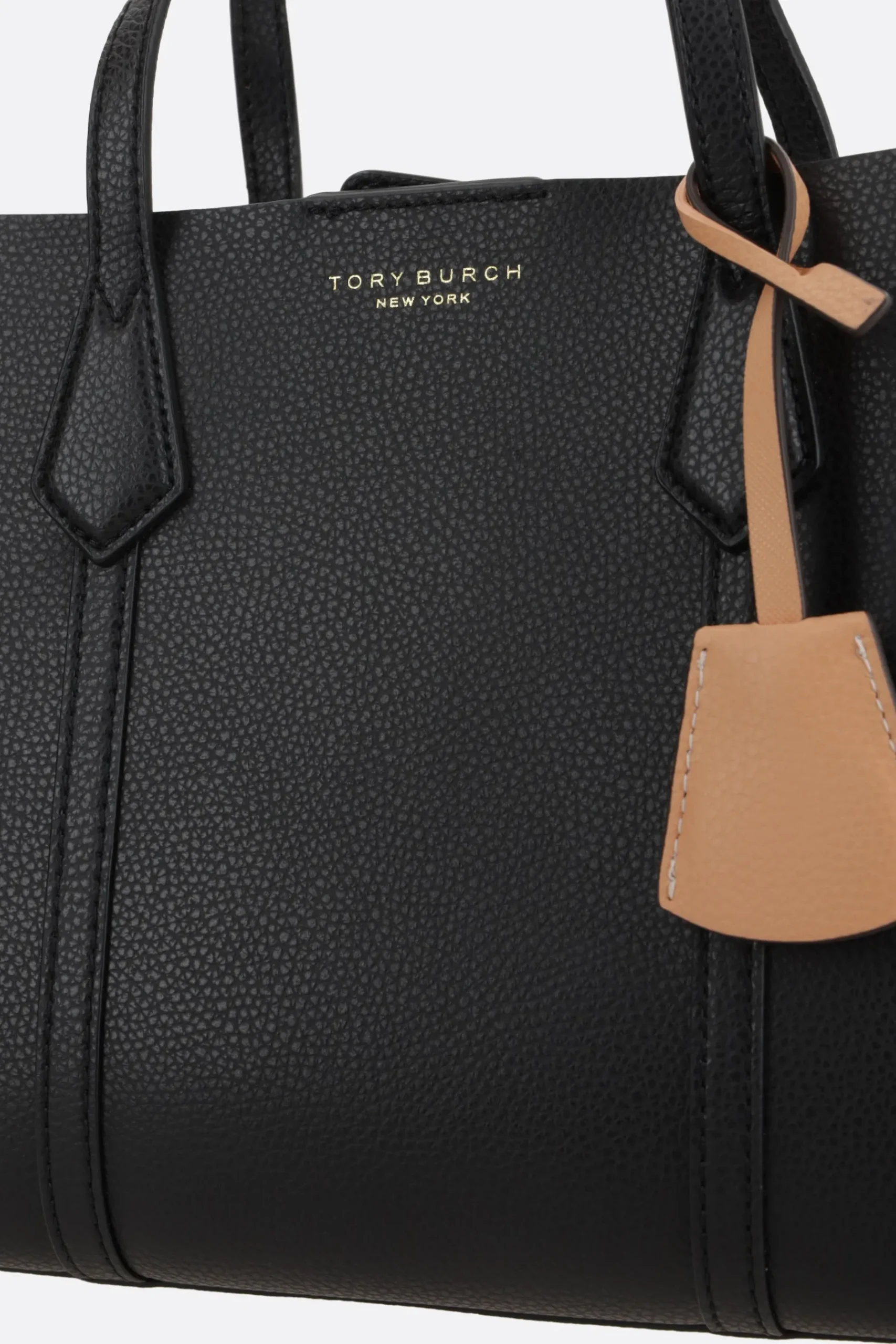 Women TORY BURCH Perry small tote bag in grainy leather