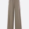 Women DRIES VAN NOTEN Pila wide-leg trousers in poplin