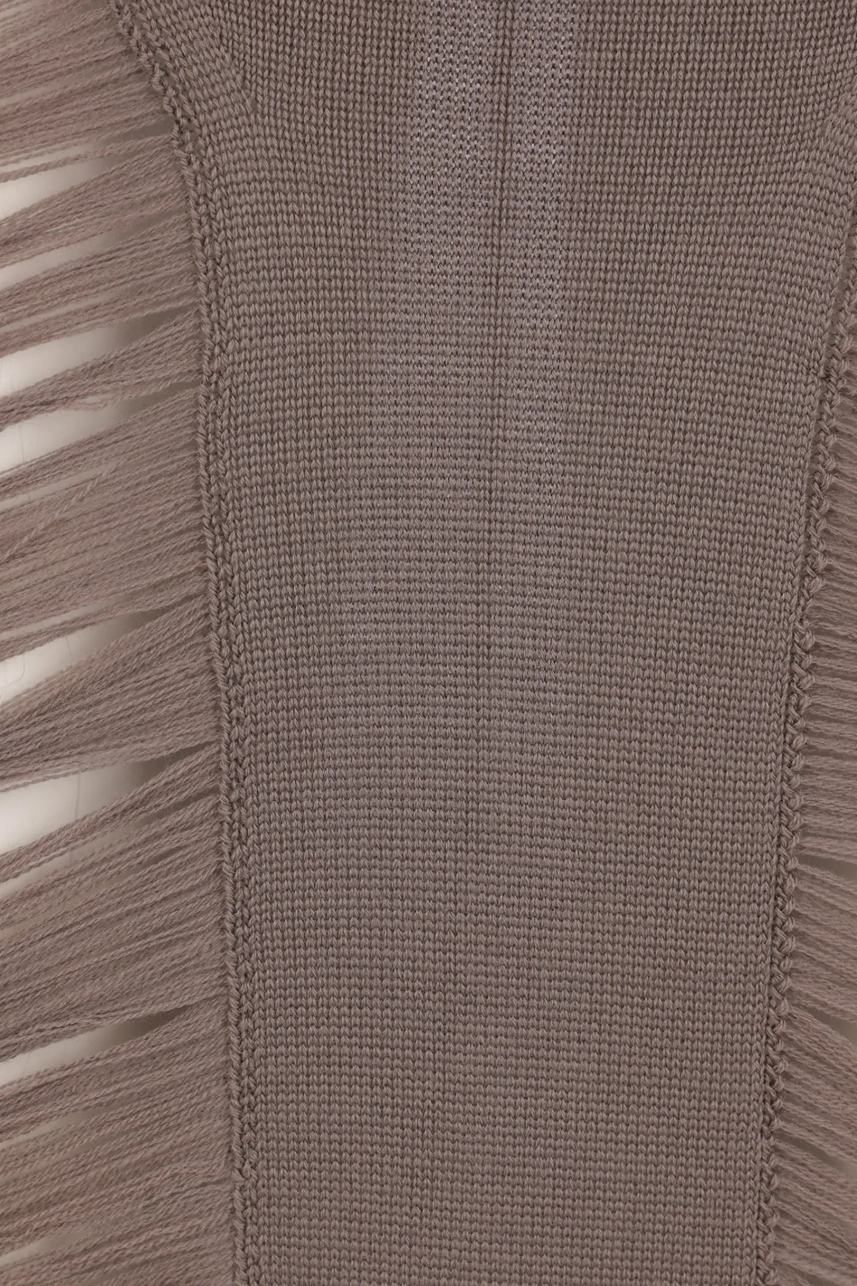 Women RICK OWENS Pillar long skirt in wool knit