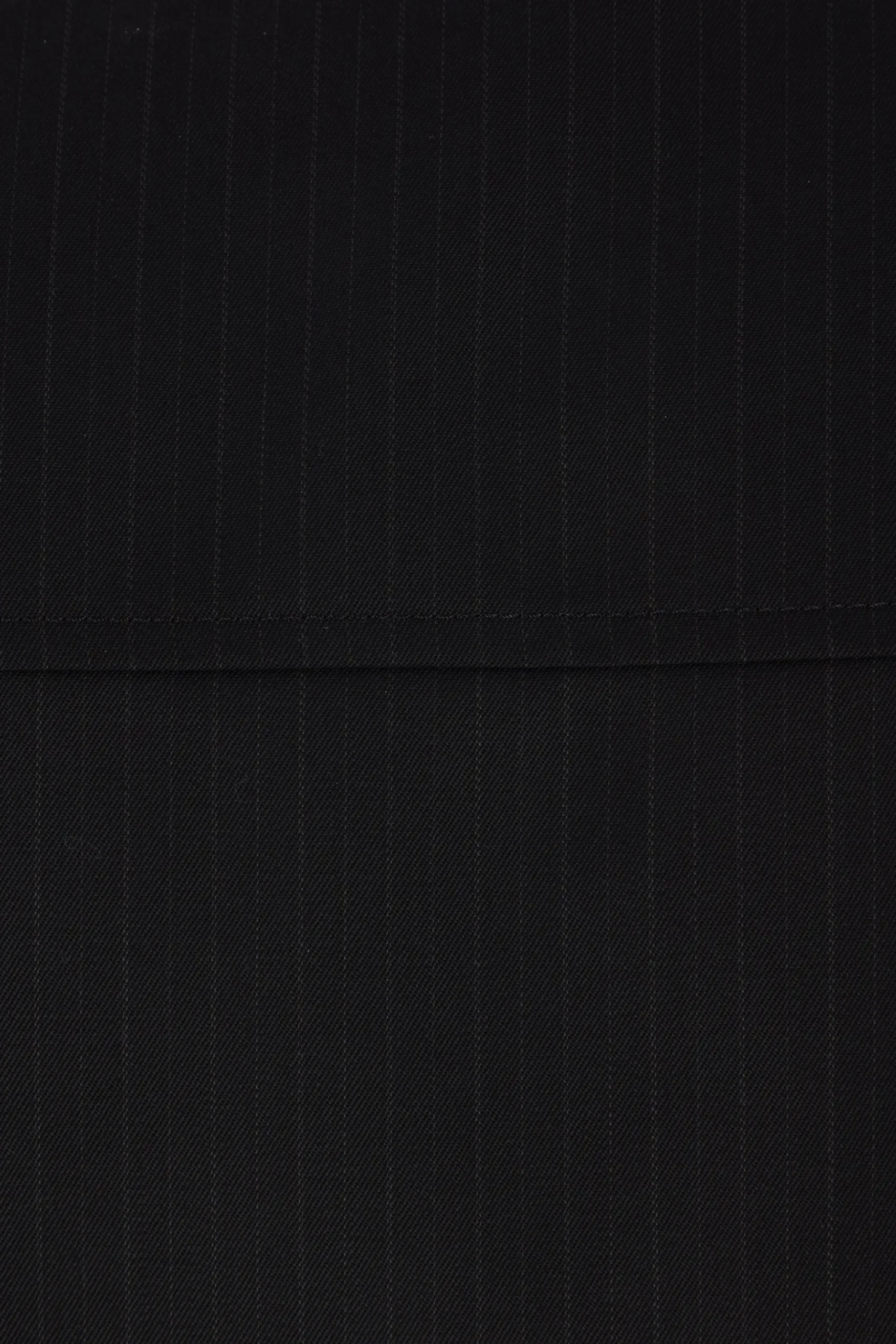COMME DES GARÇONS HOMME pinstriped wool and technical cotton jacket
