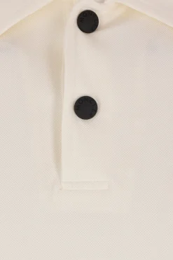 MONCLER GRENOBLE piquet polo shirt with logo patch