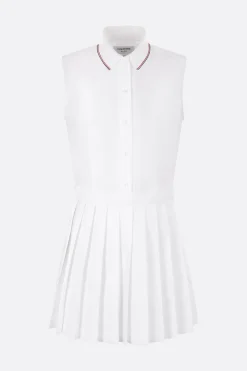 Women THOM BROWNE piquet sleeveless minidress