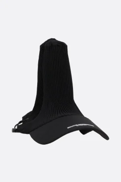 Women MELITTA BAUMEISTER pleated technical poplin baseball cap