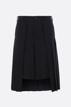 COMME DES GARÇONS HOMME PLUS pleated wool shorts