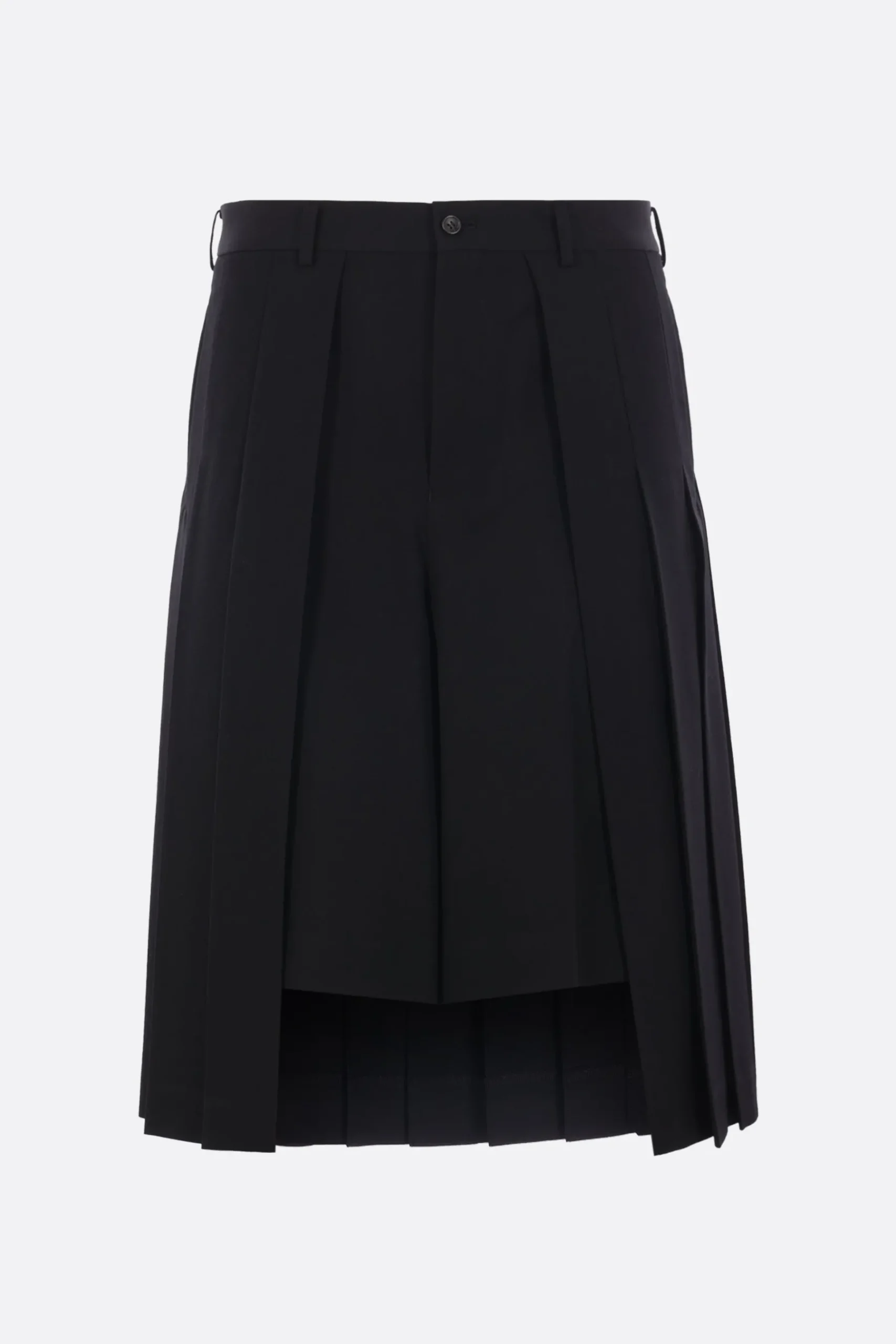 COMME DES GARÇONS HOMME PLUS pleated wool shorts