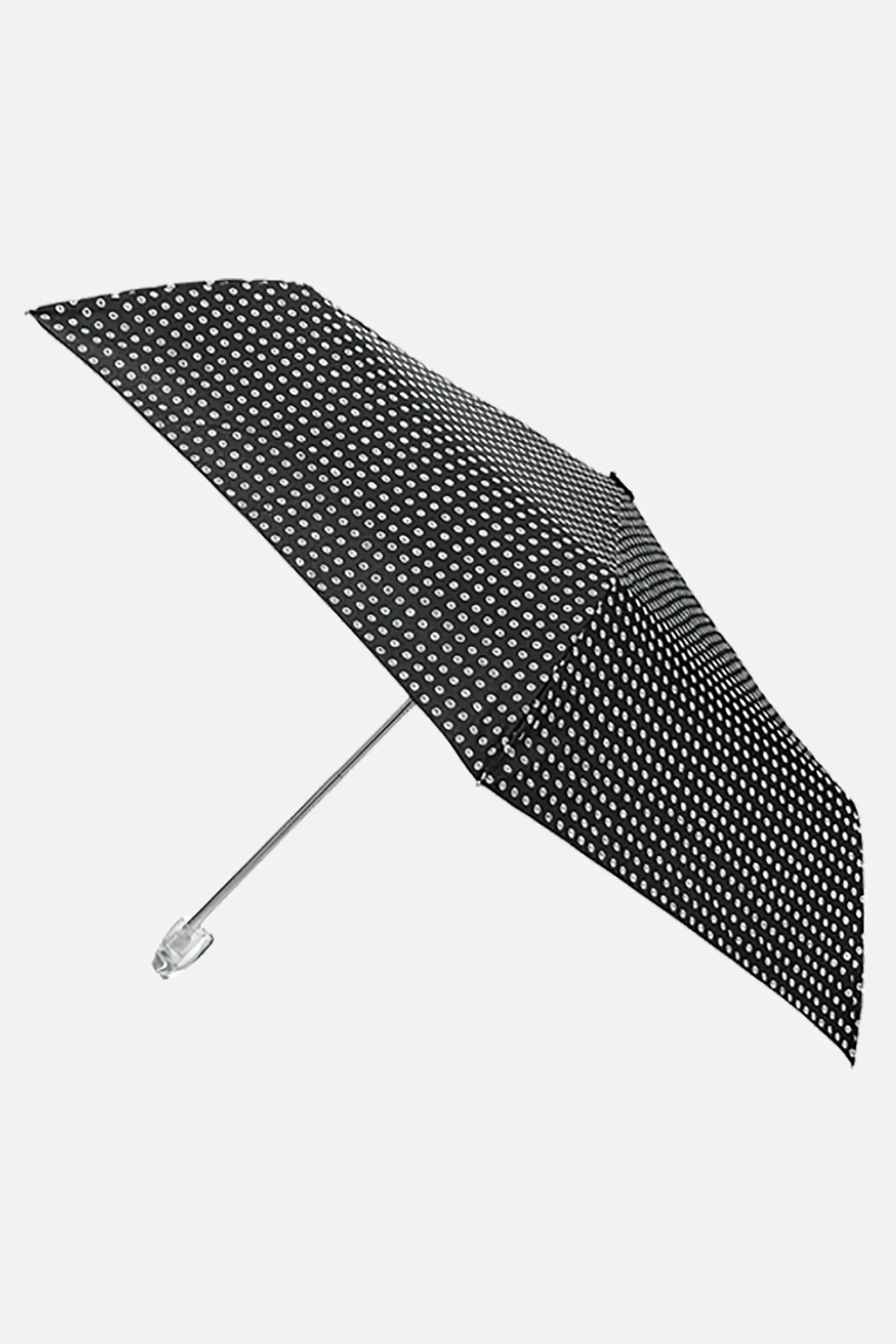 10 CORSO COMO pocket umbrella in nylon with micro circles print