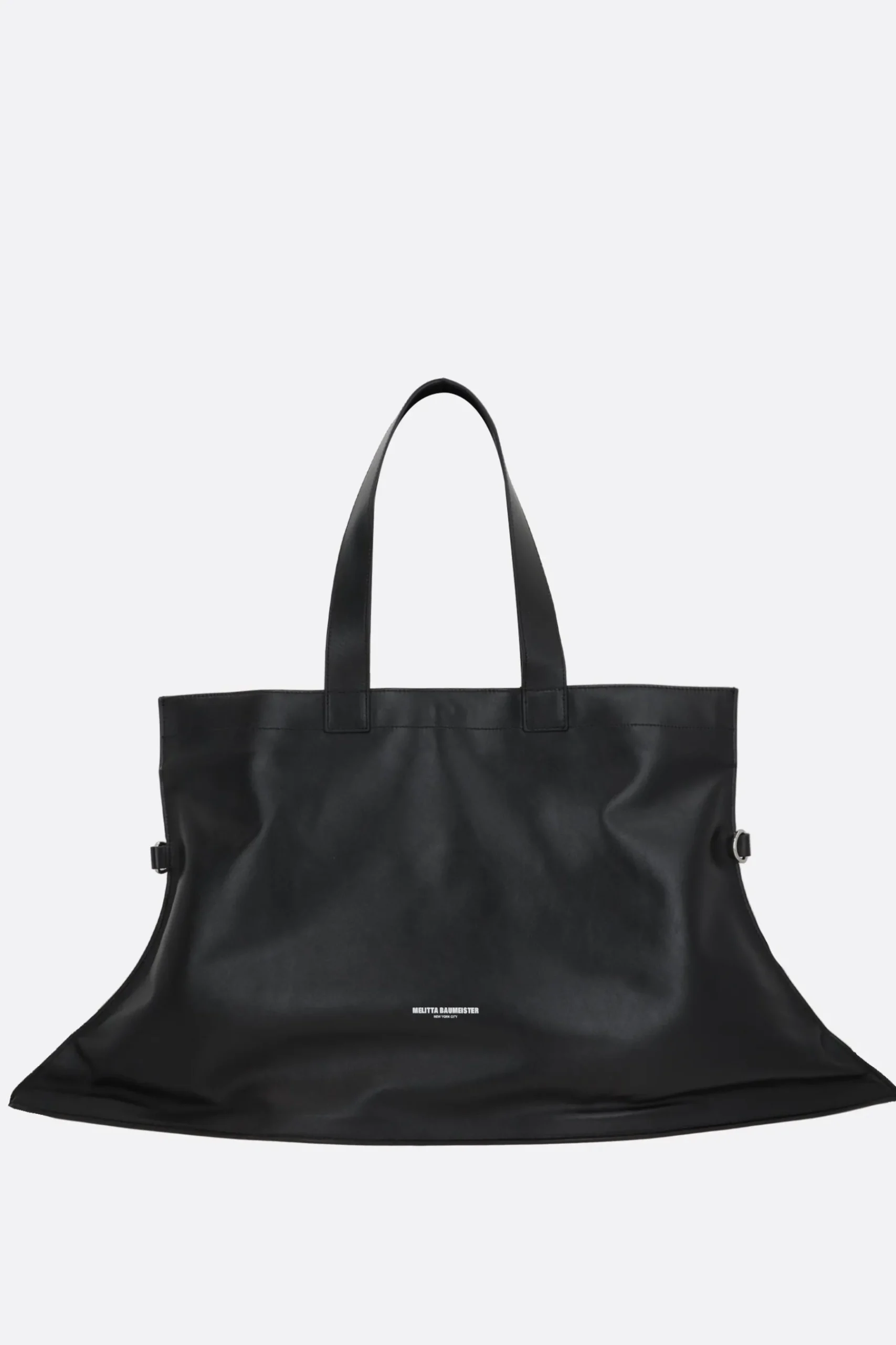 Women MELITTA BAUMEISTER Pointy Weekender tote bag in smooth leather