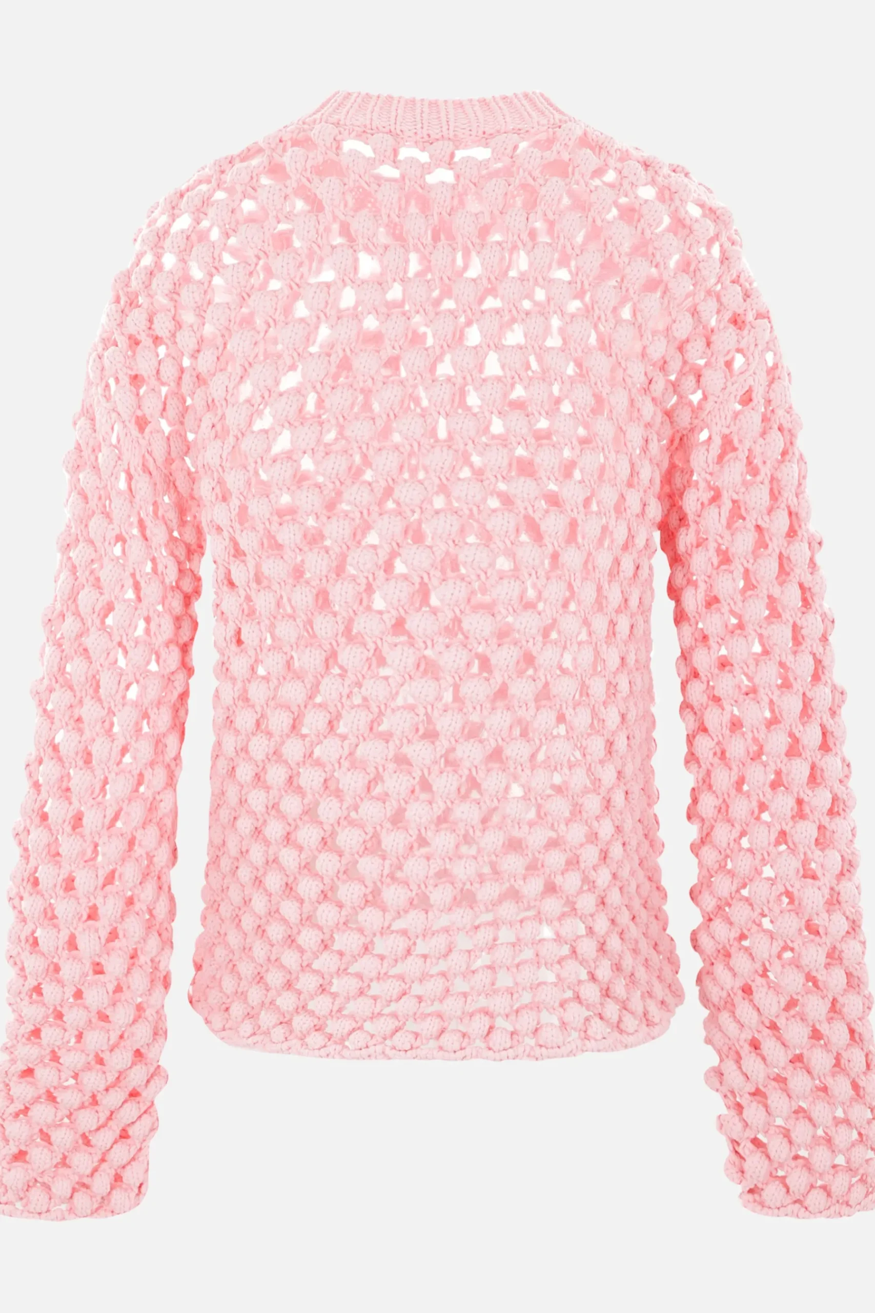JIL SANDER popcorn stitch knit sweater