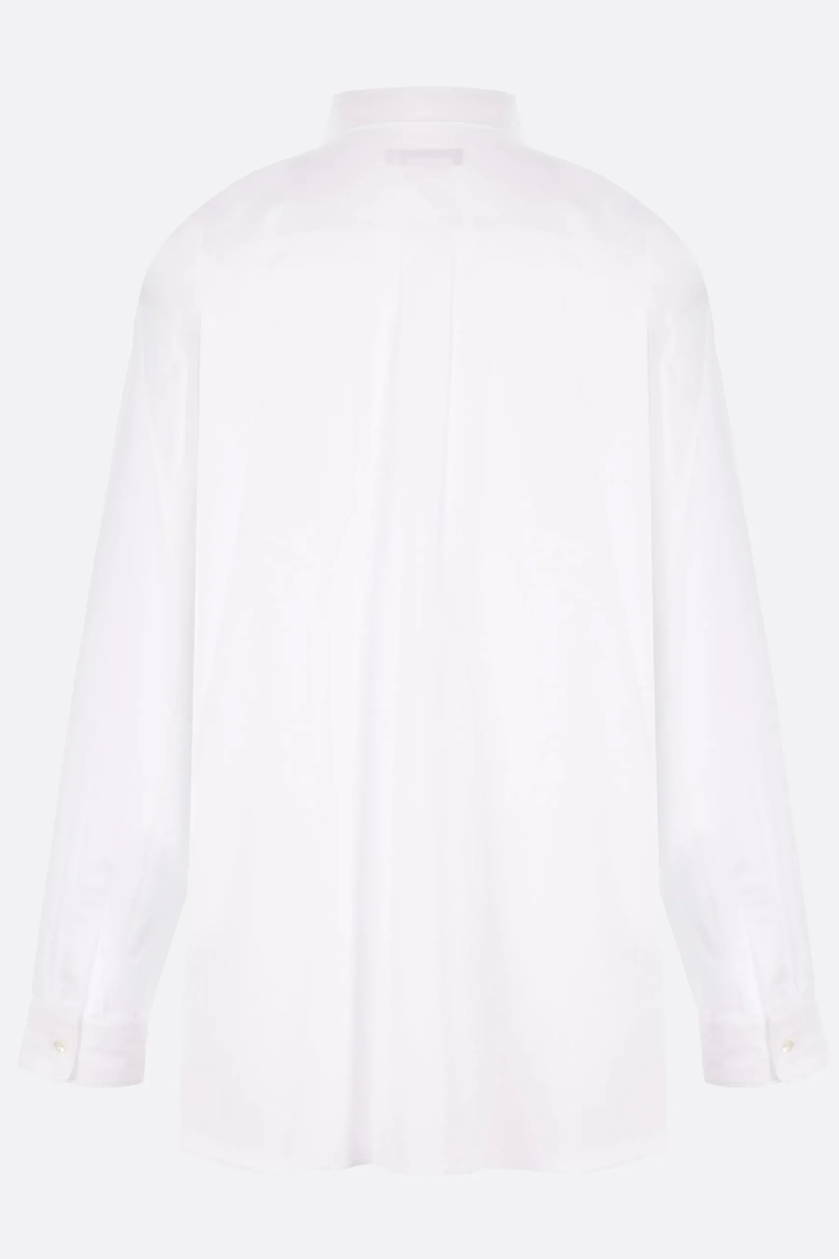 COMME DES GARÇONS HOMME PLUS poplin and mesh shirt