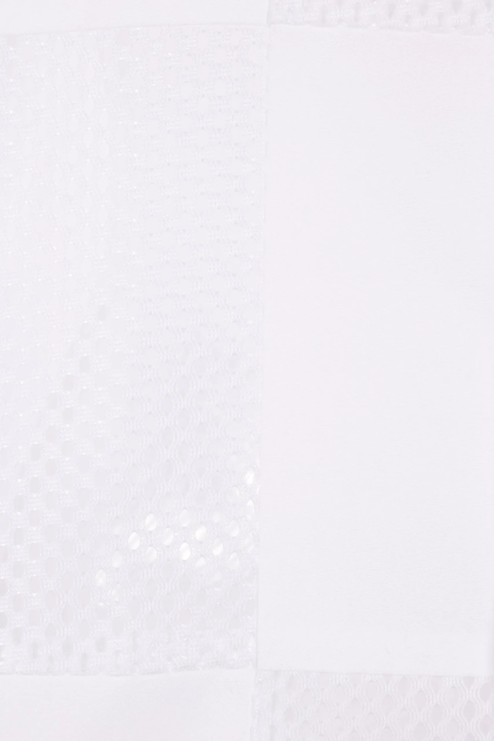 COMME DES GARÇONS HOMME PLUS poplin and mesh shirt
