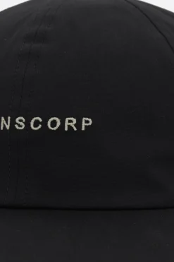 RICK OWENS poplin baseball cap with Owenscorp embroidery