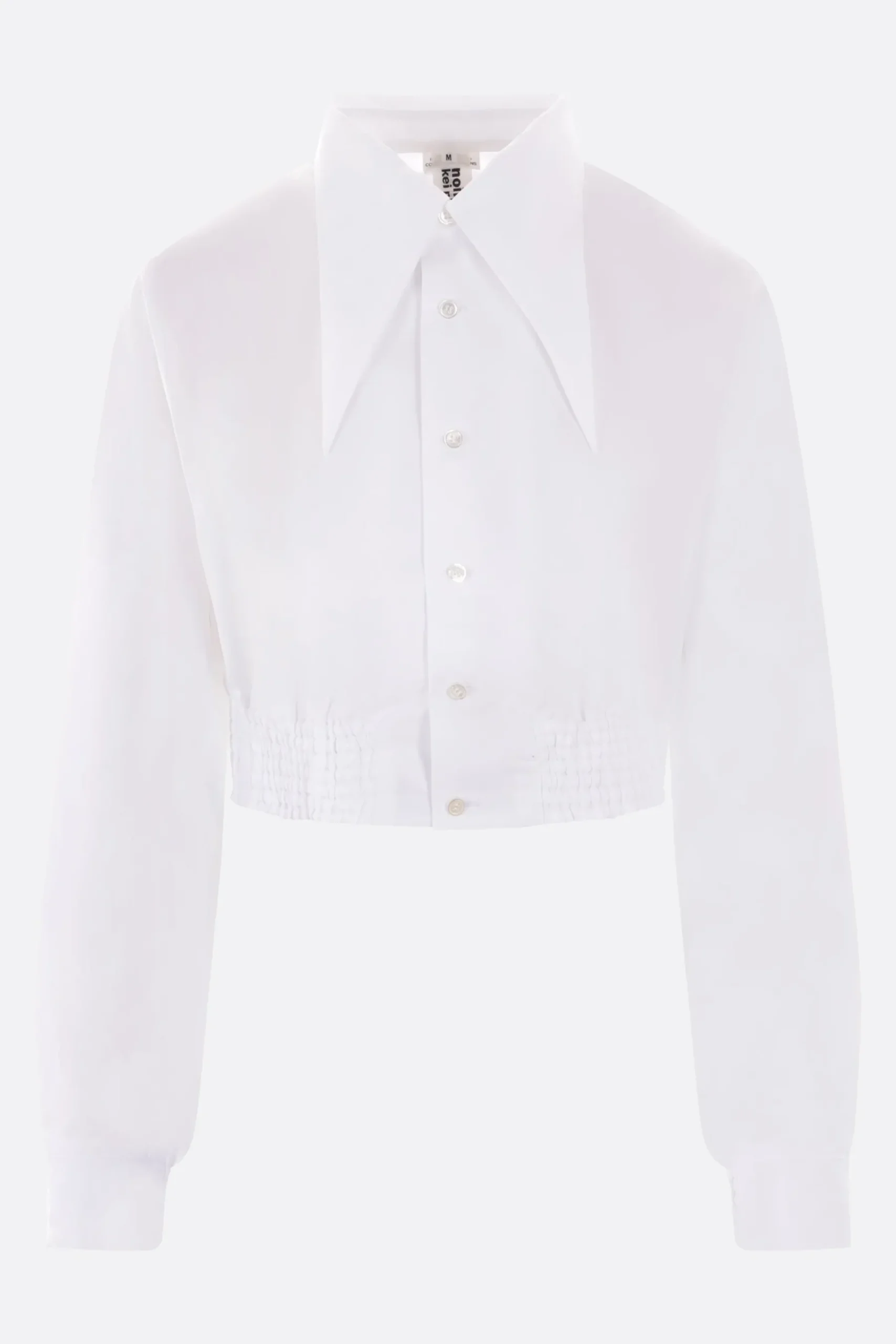 Women NOIR KEI NINOMIYA poplin cropped shirt