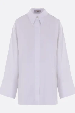 Women ALBERTO BIANI poplin kimono shirt