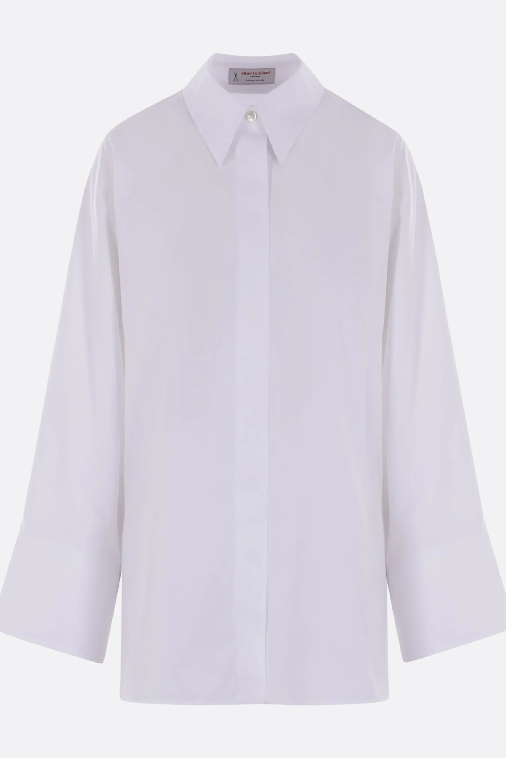 Women ALBERTO BIANI poplin kimono shirt