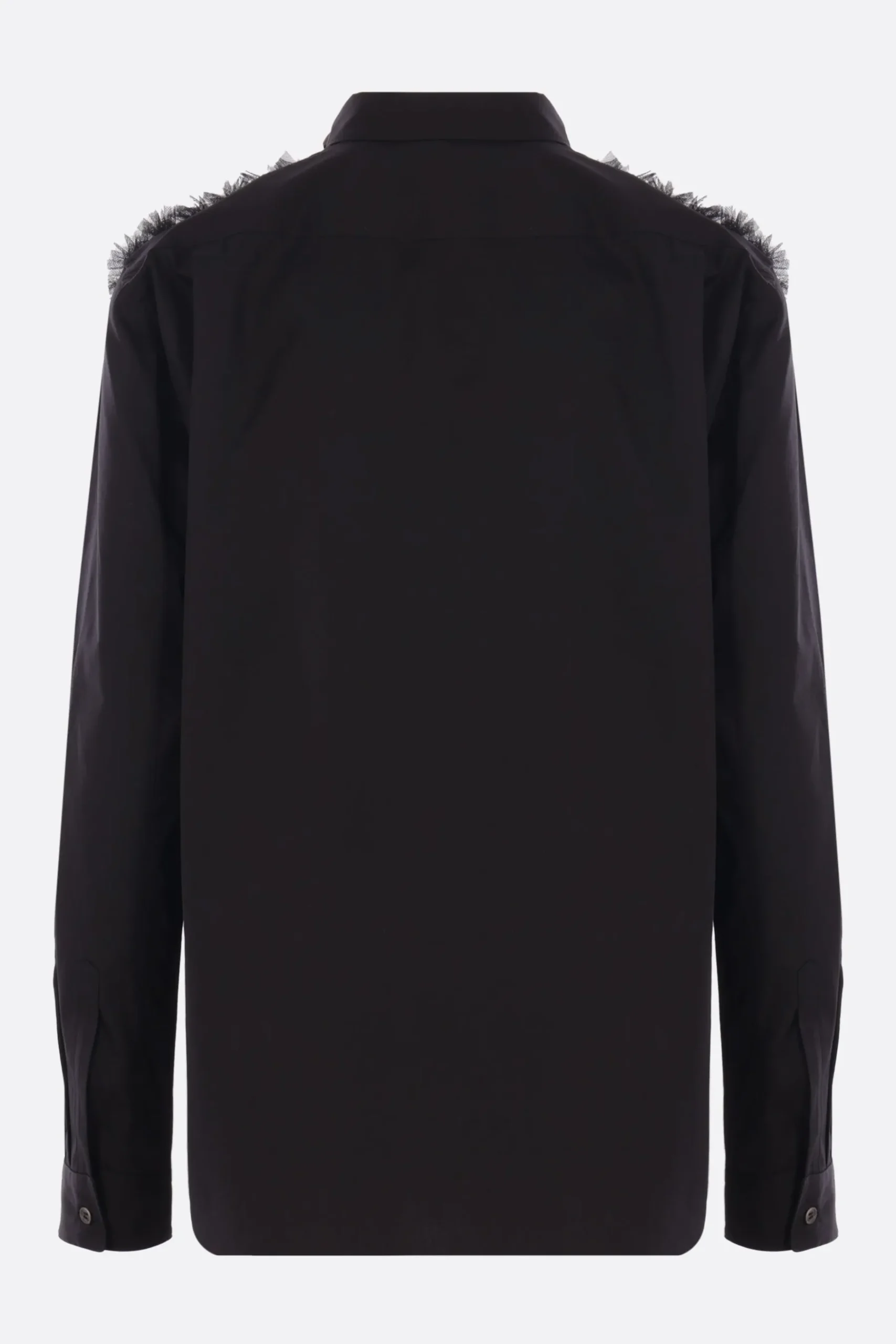 COMME DES GARÇONS HOMME PLUS poplin shirt with frills