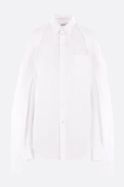 Women COMME DES GARÇONS poplin shirt with triple sleeve