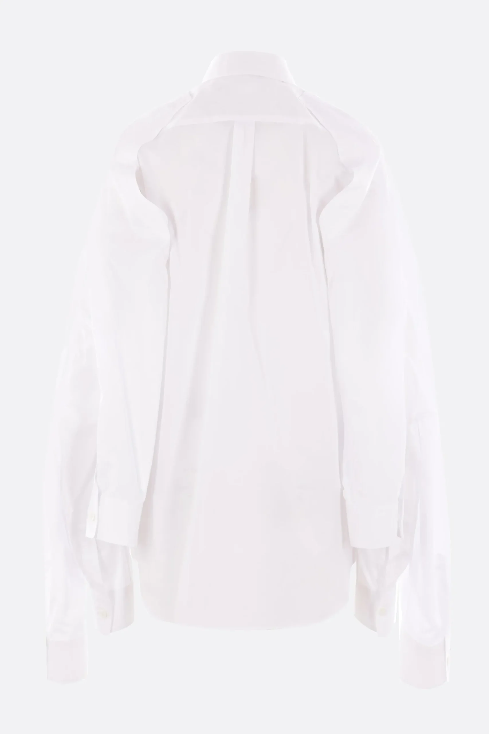 Women COMME DES GARÇONS poplin shirt with triple sleeve