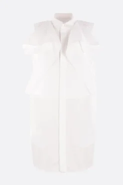 Women SACAI poplin sleeveless dress
