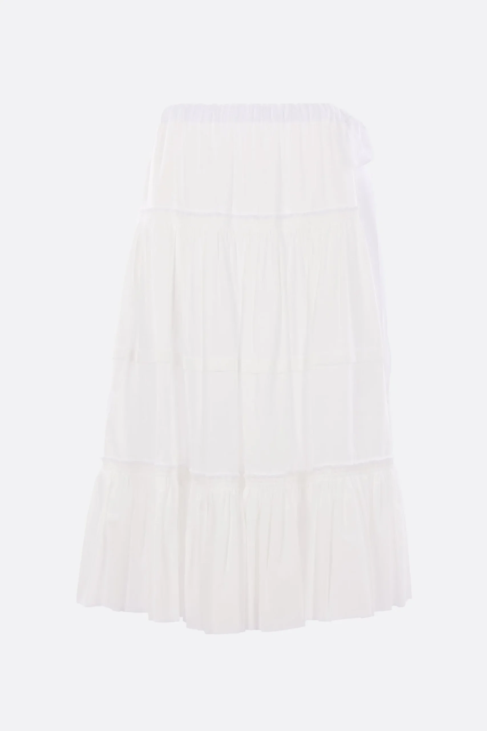 Women TAO COMME DES GARÇONS poplin tiered skirt