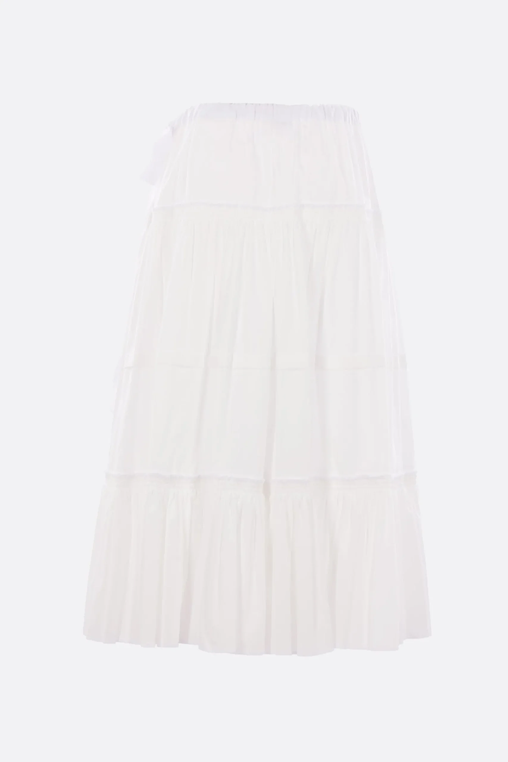 Women TAO COMME DES GARÇONS poplin tiered skirt
