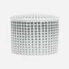 GINORI 1735 X 10 CORSO COMO porcelain round box with cover