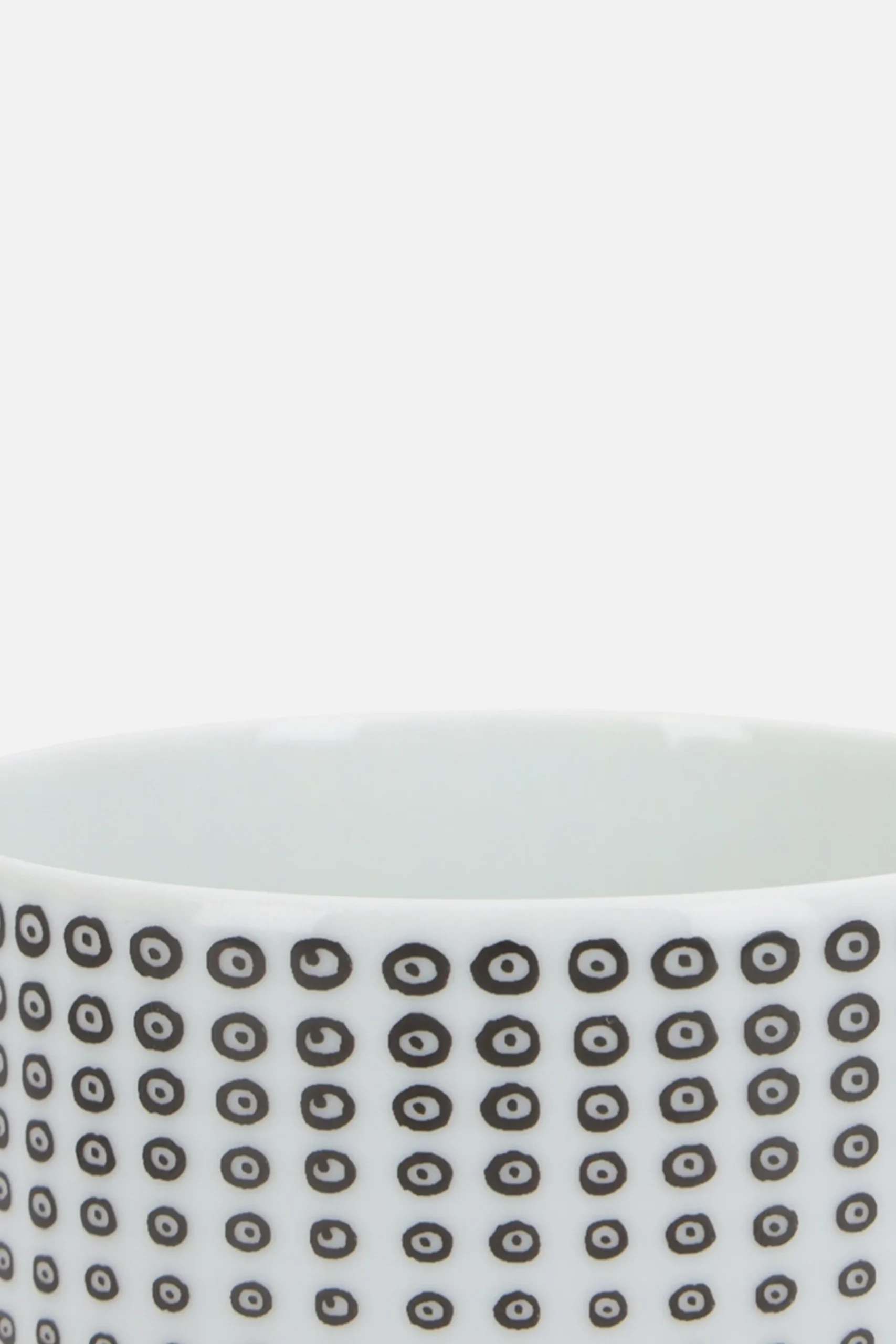 GINORI 1735 X 10 CORSO COMO porcelain round box with cover