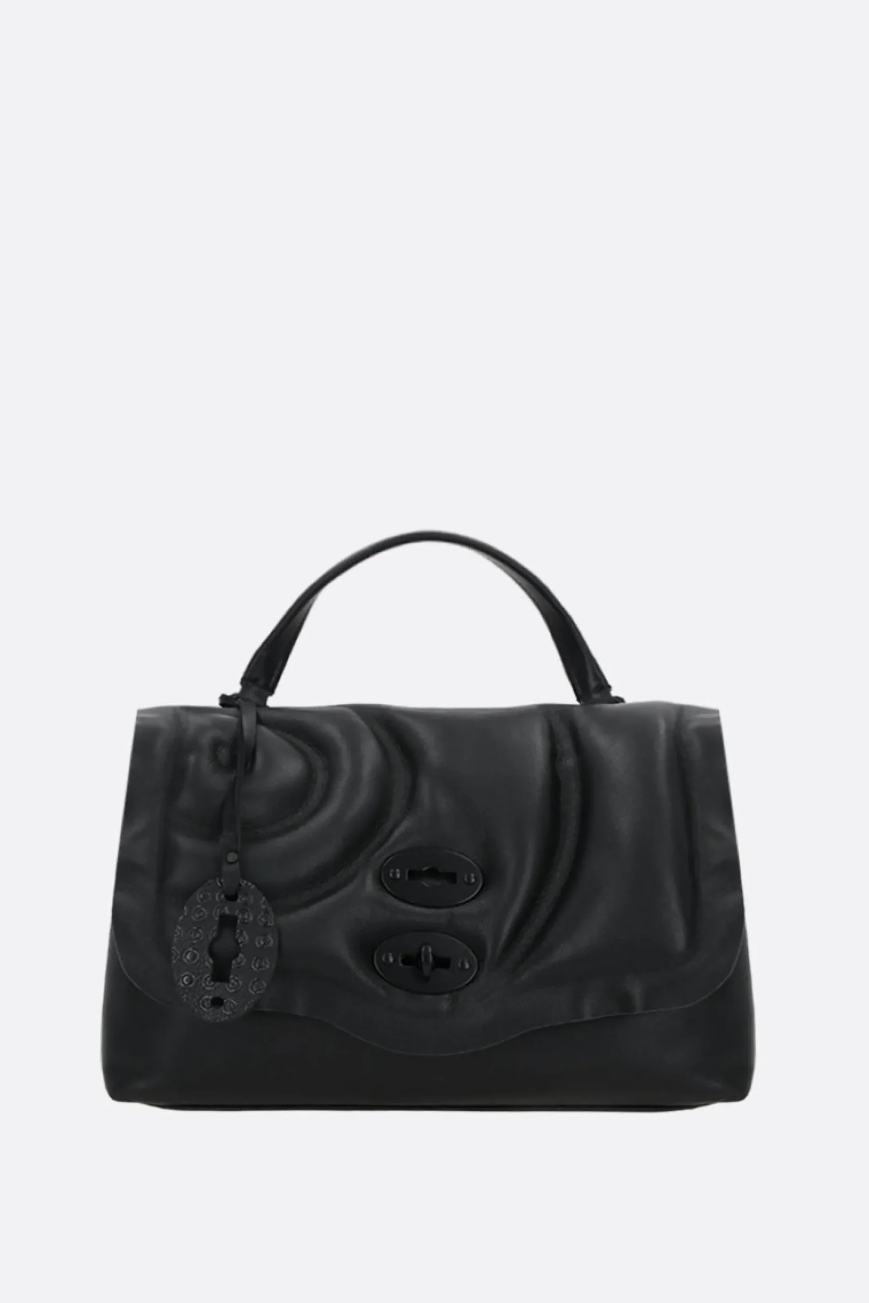Women ZANELLATO X 10 CORSO COMO Postina® Heritage Pillow small padded nappa handbag