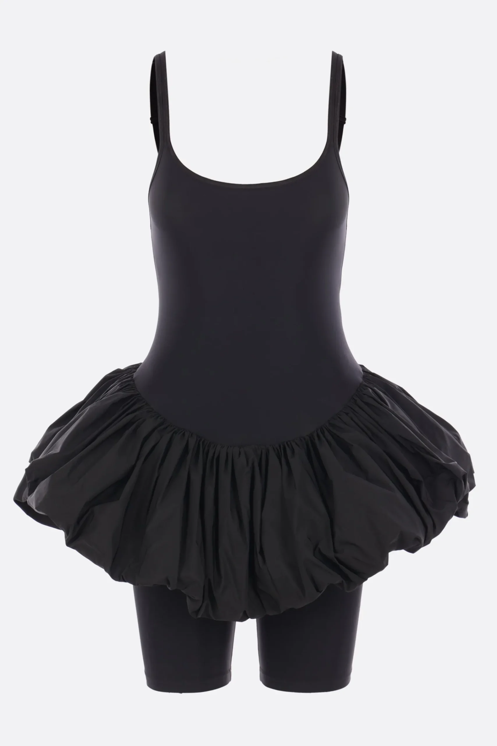 Women VAQUERA Pouf bodysuit in technical jersey
