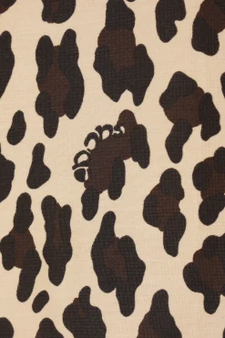 Women SACAI printed canvas and nylon jacket