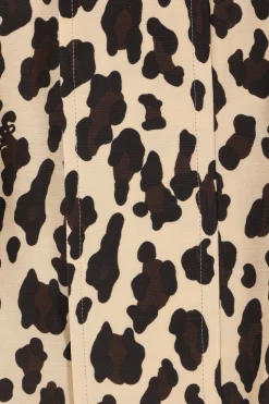 Women SACAI printed canvas shorts