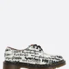 Women COMME DES GARÇONS COMME des GARÇONS printed smooth leather derby shoes
