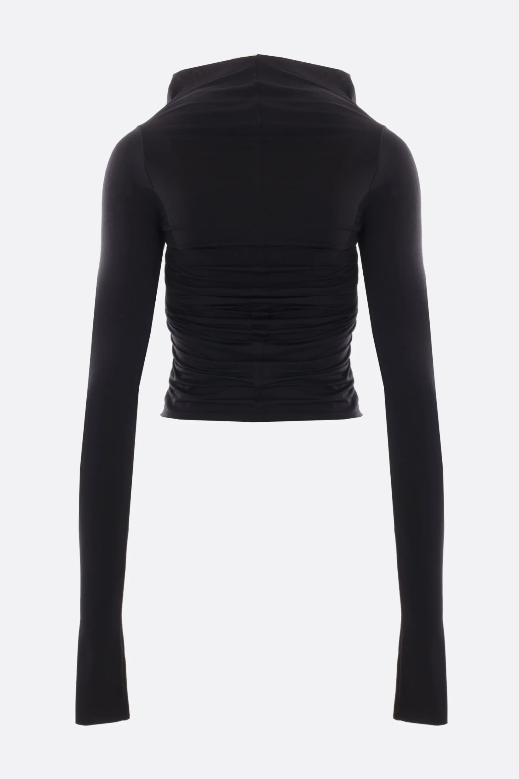 Women RICK OWENS Prong stretch jersey long-sleeved top