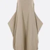 Women MARIA CALDERARA Puppet sleeveless dress in taffetà