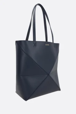Women LOEWE Puzzle Fold medium tote bag in smooth leather